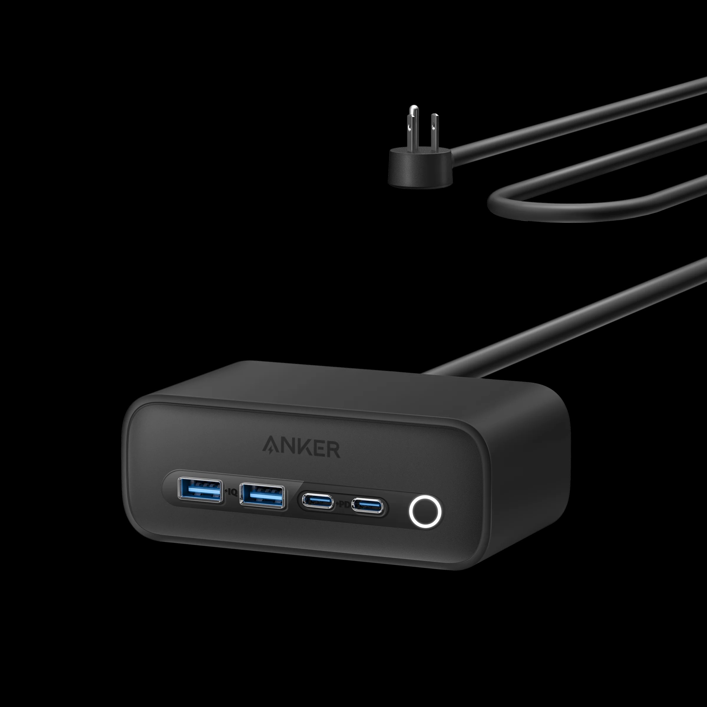 Anker 525 Charging Station (7-in-1) 67W Desktop Power Strip - Laat photo 6