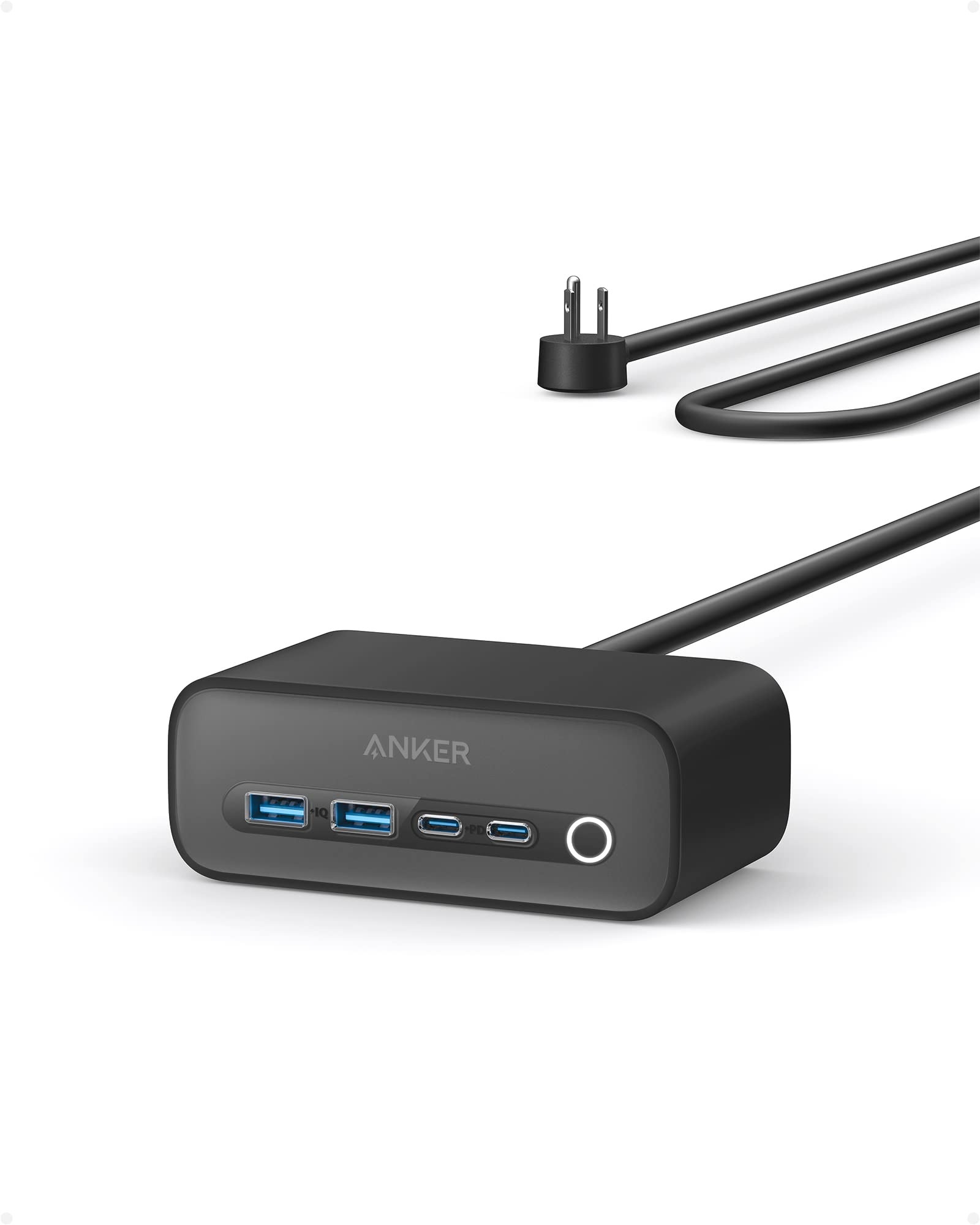 Anker 525 Charging Station (7-in-1) 67W Desktop Power Strip - Laat