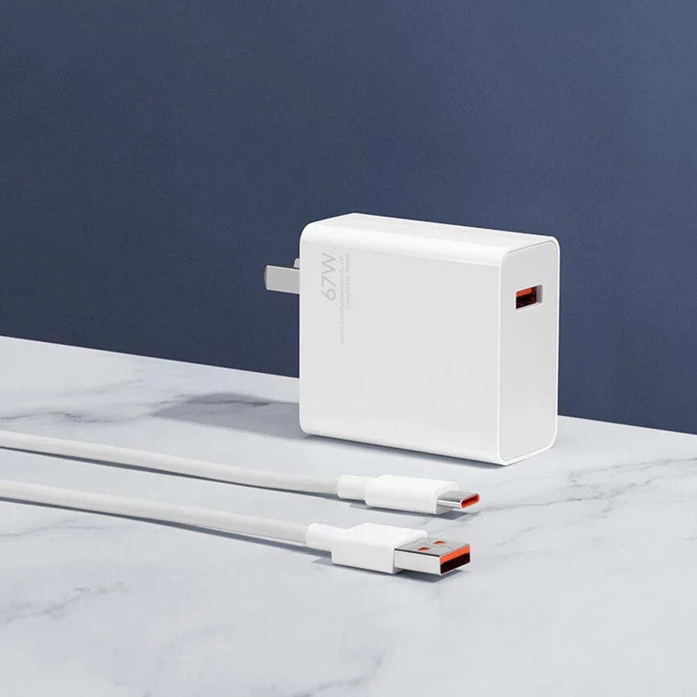 Xiaomi 67W Fast Wall Charger with 6A Cable photo 2