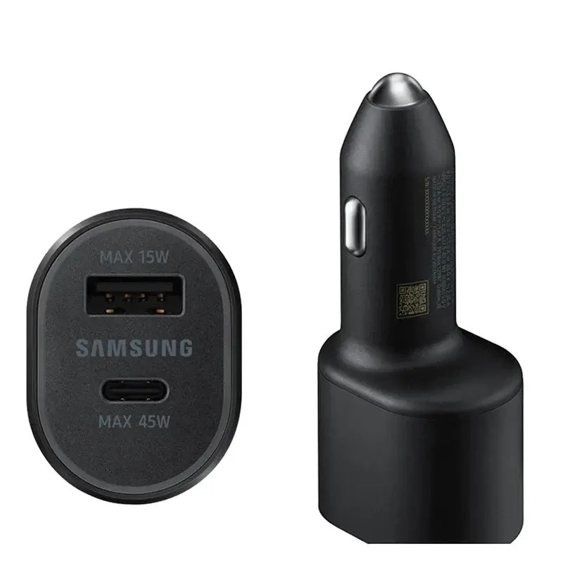 Samsung 45W Car Charger Dual Port USB-C & USB