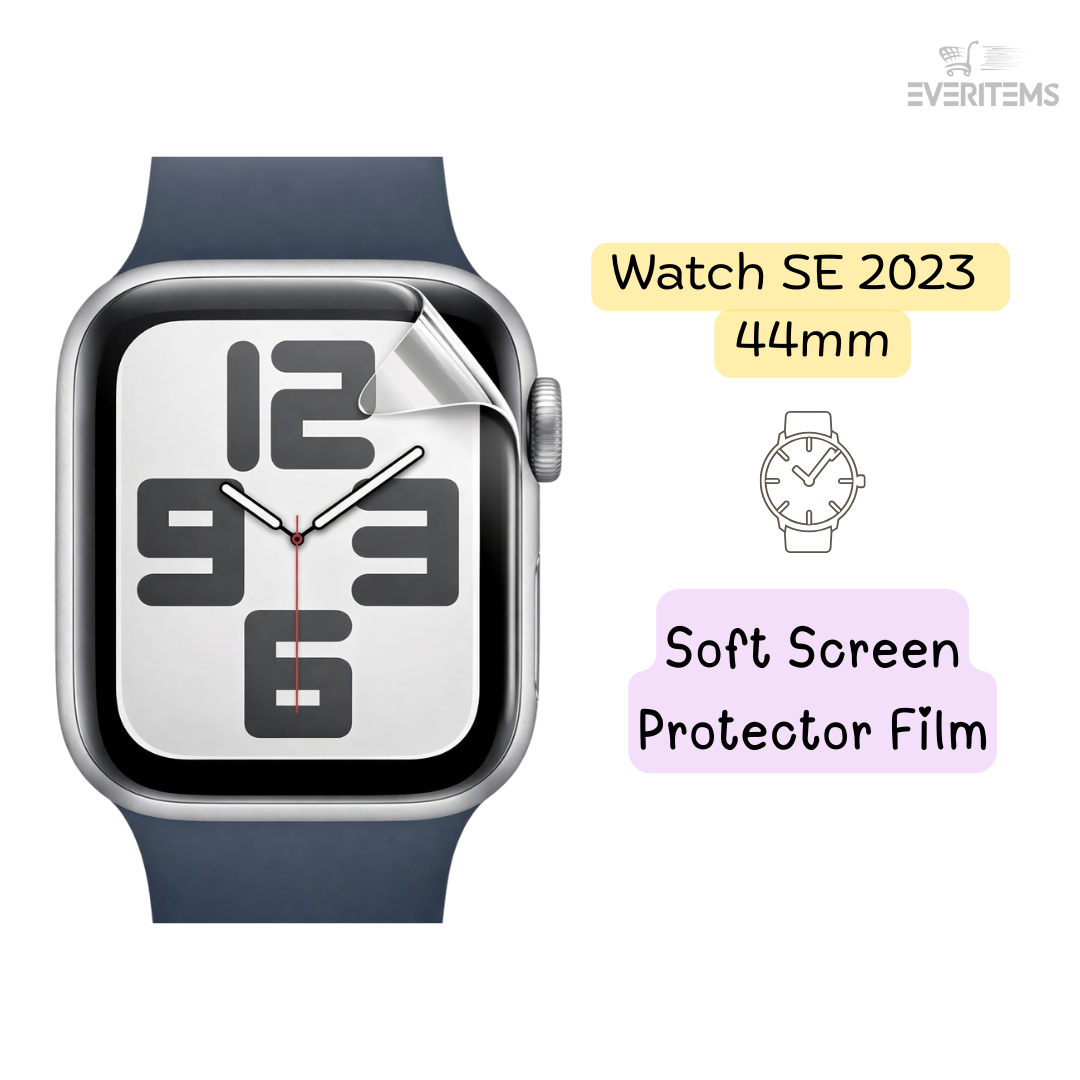 Apple Watch SE 2023 44mm Hydrogel Screen Protector - Pack of 6