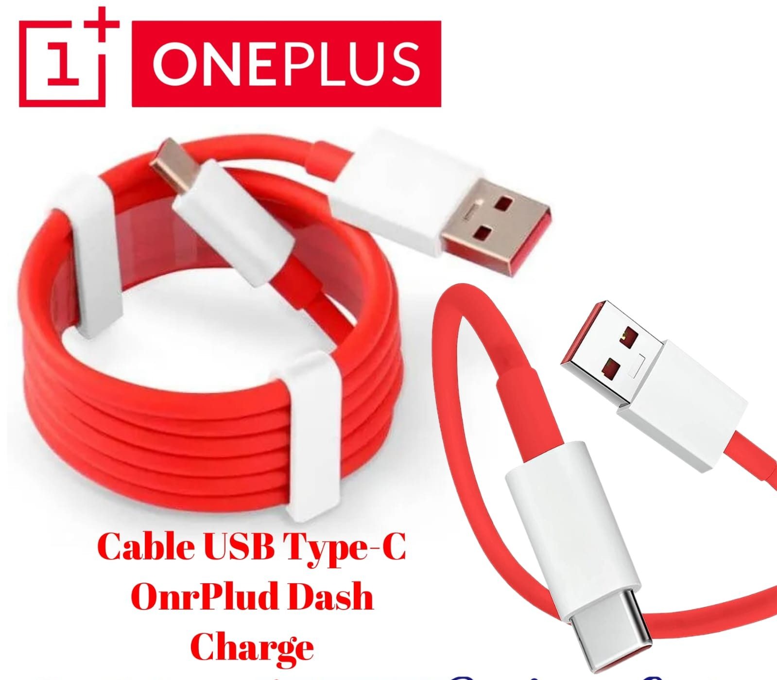 Oneplus Dash Cable (USB-A to USB-C Cable ) - Copy Cable photo 4